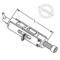 Sidekicks - Seitliche Klemme für UG Series, L. 111mm / 35mm Spannen für Zwinge Sidekicks - Seitliche Klemme für UG Series, L. 111mm / 35mm Spannen für Zwinge