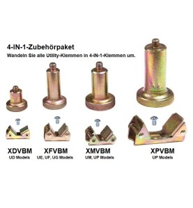 4-IN-1-Zubehörpaket für alle  Utility Clamps Stronghandtools - XDVBM-1 -  -  - 7,54 € - 