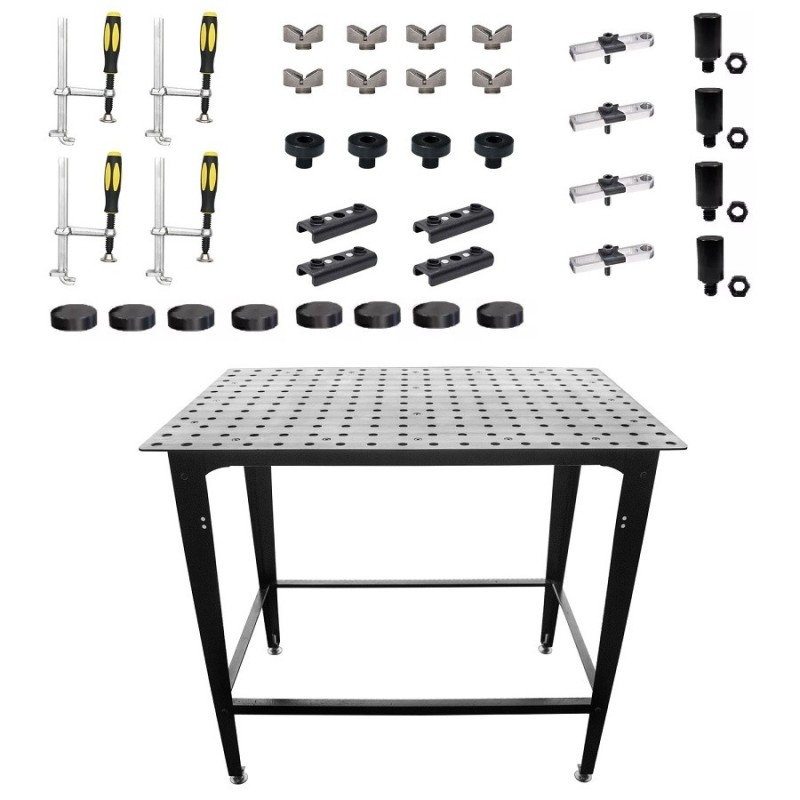 Stronghandtools - Schweisstisch mit Untergestell und 40tlg.Zubehörsatz (900 x 600) - TBHKM200 Stronghandtools - Schweisstisch mit Untergestell und 40tlg.Zubehörsatz (900 x 600) - TBHKM200