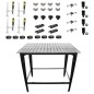 Stronghandtools - Schweisstisch mit Untergestell und 40tlg.Zubehörsatz (900 x 600) - TBHKM200 Stronghandtools - Schweisstisch mit Untergestell und 40tlg.Zubehörsatz (900 x 600) - TBHKM200
