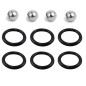 BUILDPRO® 4 Stahlkugeln und 6 O-Ringe - TMS5101 BUILDPRO® 4 Stahlkugeln und 6 O-Ringe - TMS5101