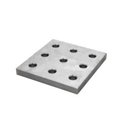 BuildPro Befestigungsplatte 150 x 160mm, 9 Loch - T61009 - T61009 -  -  - 42,25 € - 