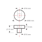 BuildPro V-BLOCK SPACER,  V-Blöcke um 11.5mm anzuheben - T64211