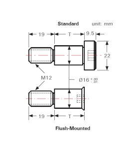 BuildPro Set mit Innensechskant-Schulterschrauben (Standard) 12mm - T931605 - T931605 -  -  - 5,65 € - 