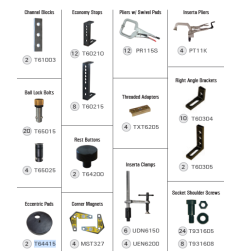 BuildPro TMK635 - BuildPro Modularer Befestigungssatz 128-TEILE-SET - TMK635 -  -  - 3.930,26 € - 