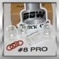 Furick 8 Pro Glasdüsen mit Ö-Ringe Pack - VPE - 4er-Pack