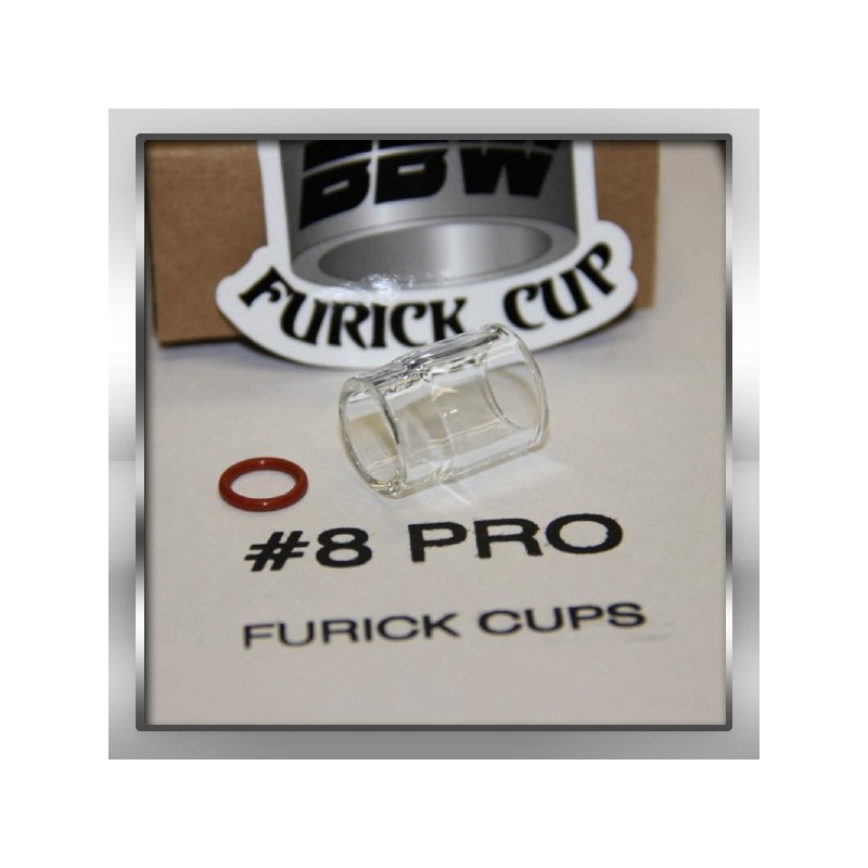 Furick 8 Pro Glasdüse mit O-Ring Pack - VPE - 1er-Pack