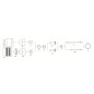 Kjellberg Katode Kb Luft - Finefocus®450 - Ref.Nr. 11.828.001.3001