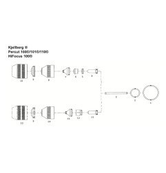 Kjellberg Schutzkappe - Z501 - HiFocus 100® / Percut100/101/110® - Ref.Nr. 11.835.201.081 - 401.71 - passend für Kjellberg ® Per