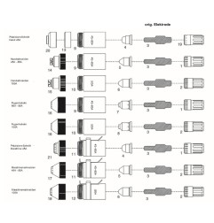 Hypertherm Kontakdüsenhalter 45-85A - Ohmic - Powermax 65® / 85® / 105® - Nachbau - Ref.Nr. 220953 - 129.7582 - passend für Powe