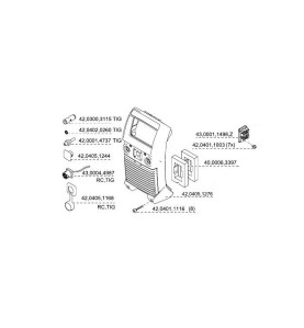 Fronius Vorderfront TP150 - 42,0405,1276 -  - 9007947221988 - 47,82 € - 