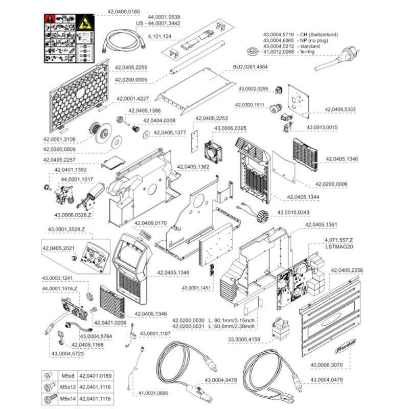 Fronius Getriebmotor 24V, 0,8 Nm