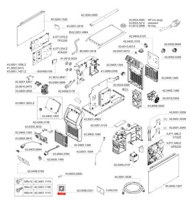 Fronius Drehknopf Ø24mm BCU42,0405,1402Fronius4,37 €