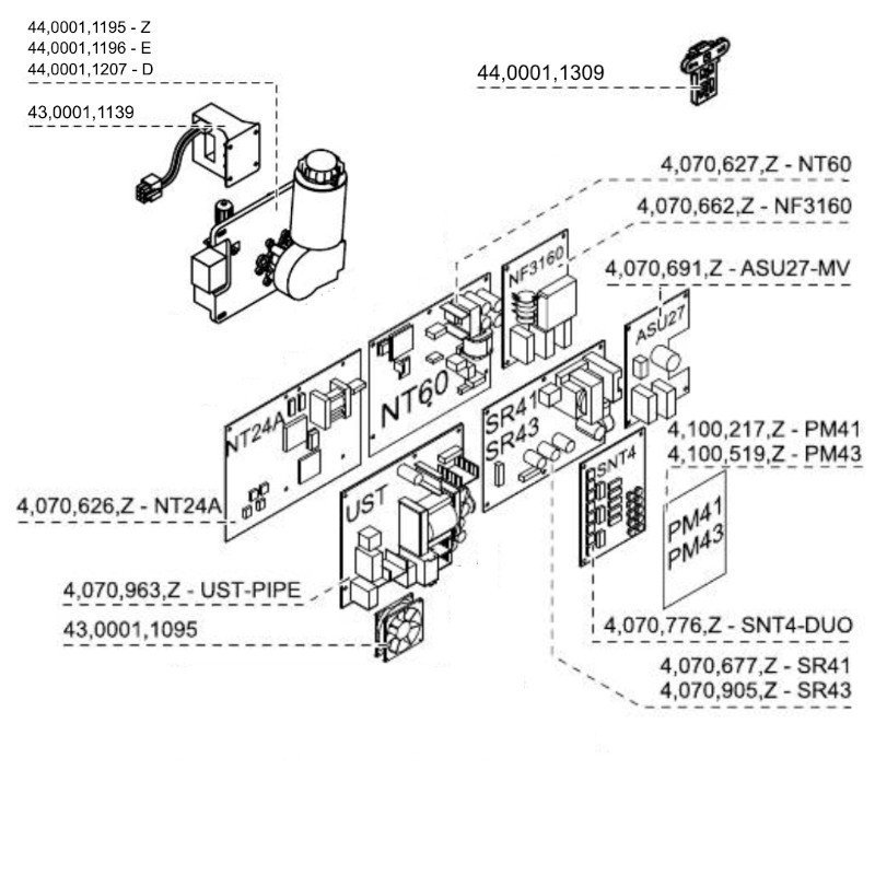 Fronius Scharnier aus Zink