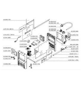 Fronius Geräterahmen TT1600 / TT1700 /TT 1750/ TP 2000 - 12,0405,0184 -  - 9007946000867 - 49,01 € - 