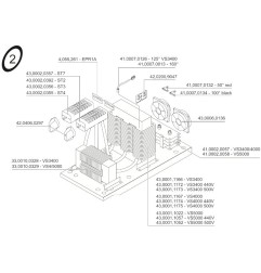 Fronius Schaltnock 32 ST7 9 für Variosynergic 3400 / 4000 / 5000 - 43,0002,0357 -  - 9007946416422 - 221,16 € - 