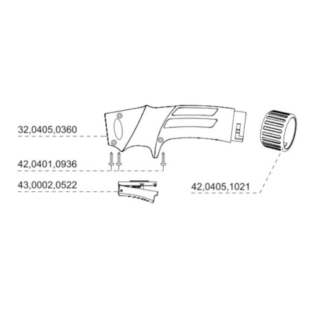 Fronius - Griffschale W5 R/L - 32,0405,0360 -  - 9007946632228 - 24,37 € - 