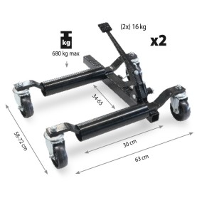 Mechanische Rangierhilfe (2 Stück) - GYS - 071995 - Mechanische Rangierhilfe - 2 Stück GYS 338,55 € -  - 3154020071995 - 402,87 