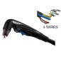 PLASMASCHNEIDBRENNER EXPRESCUT S 25 K, 4M, Anschluss 1/4G - 4WIRES PLASMASCHNEIDBRENNER EXPRESCUT S 25 K, 4M, Anschluss 1/4G - 4WIRES