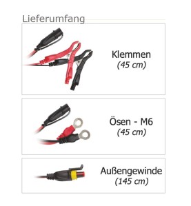 GYS GYSFLASH 1.12 - 029361 - 029361 - Laden von 12V-Batterien von Motorrädern, Jet-Skis, Kart-SportFahrzeugen und Rasenmähern ge