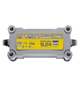 GYS GYSFLASH 9.24 - Batterieladegerät 6V 12V 24V Ladeerhaltung - 029477 - Ist ein Inverter-Ladegerät für Fahrzeuge mit 6, 12 und