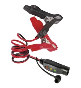 GYS Kabel mit Ladestandsanzeige - Klemmen - 0.56m für Gysflash von 1A-16A - 029149 - Kabel mit Ladestandanzeige / Klemmen 1- Rot