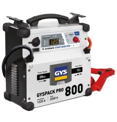 Gyspack Pro 800 netzunabhängiges Starthilfegerät Ladegerät - 068759 - Mit einer Bleisäurebatterie ausgestattet (beim Start): 700