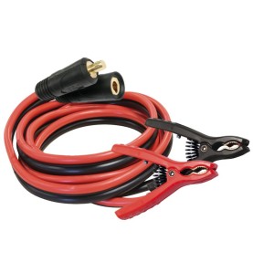 GYS Kabel 2.5m - 25mm2 + Klemmen für GYSFLASH PRO (TEXAS-Anschluss) - 028876 - Kompatibel mit GYSFLASH 30.12, 30.24, 32.12 PL, 5