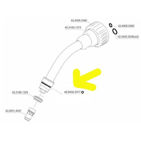 FRONIUS - O-RING 42,0402,0317 - 42,0402,0317 -  - 9007947213556 - 0,71 € - 