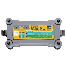 GYS GYSFLASH 8.12 PL - Batterieladegerät 12-V-Blei- und Lithium-Eisen-Phosphat (LiFePO4)-Batterien - 069282 - Das GYSFLASH S 8.1