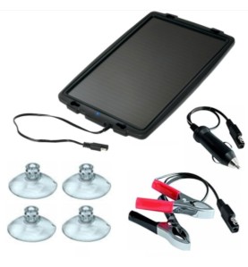 GYS 12V Solarlade-Kit 4,5 W Solaranlage zur Ladungserhaltung - 072411 - - 072411 - Das Solarlade-Kit 4,5 W ist zur Ladungserhalt