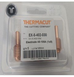 Elektrode 45-105A - (1St - 5St.) Thermacut 100SD RTX - EX‐5‐402‐030 - Elektrode für den Plasmabrenner 100SD RTX Thermacut Therma