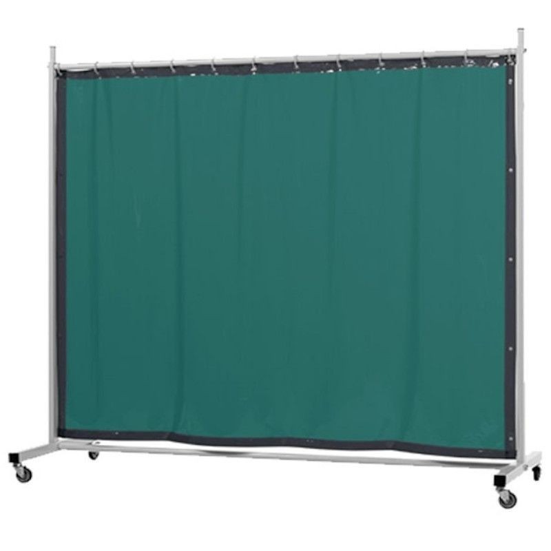 CEPRO Robusto Einteilige Stellwand / Hellgrün Vorhang - 2.1m breite und 2.1m höhe CEPRO Robusto Einteilige Stellwand / Hellgrün Vorhang - 2.1m breite und 2.1m höhe