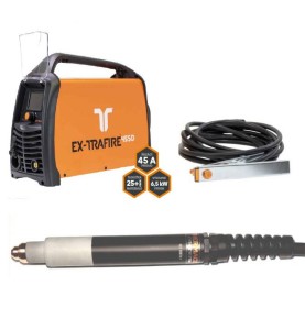 Plasma-Schneidanlage EX-TRAFIRE 45SD inkl. Plasma-MaschinenBrenner FHT-EX45TTH 15m und Starter-Kit, 120/230V, 1 PH, 50/60 Hz - E