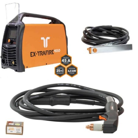 Plasma-Schneidanlage EX-TRAFIRE 45SD inkl. Plasma-Brenner FHT-EX45TTH 15m und Starter-Kit, 120/230V, 1 PH, 50/60 Hz - EX-2-010-0