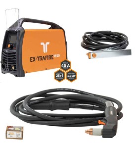 Plasma-Schneidanlage EX-TRAFIRE 45SD inkl. Plasma-Brenner FHT-EX45TTH 15m und Starter-Kit, 120/230V, 1 PH, 50/60 Hz - EX-2-010-0