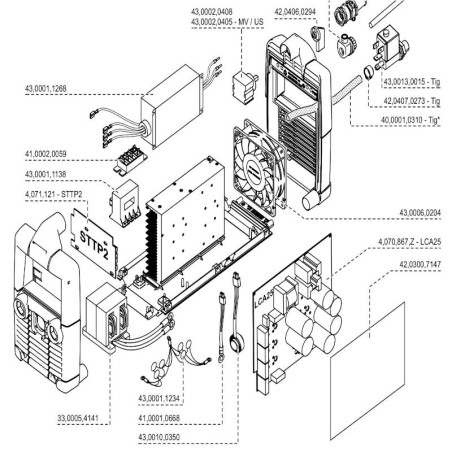 Fronius - Mains filter 18A 460V - 43,0001,1268 -  - 9007946822452 - 284,41 € - 