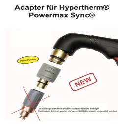 Hypertherm Adapter SY1 - zur Verwendung von Hypertherm Powermax Sync® Brennerköpfe - 129.9008 -  -  - 268,80 € - 