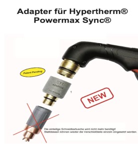 Hypertherm Adapter SY2 - zur Verwendung von Hypertherm Pmax 65-125 / Duramax - 129.9009 - Mit diesem Adapter ist es möglich, ans