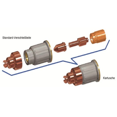 Platec TH-125 Schneidkartusche 45A - Handschneiden