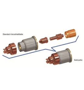 Platec UPH-70/105 Schneidkartusche 45A - Fugenhobeln - 128.9125 - Unicut® für UPH­70/105 Hybrid - Einmal Verschleißteilkartusche