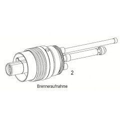 Hypertherm Brenner Schnellwechselaufnahme HPR 130 - HPR 260 - HD 3070  - 220163 - 220163A - Alle Nachbau­Elektroden müssen mit u