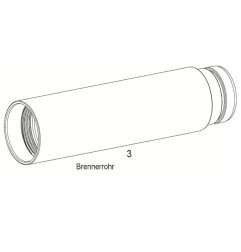 Hypertherm Brennerrohr HPR 130 - HPR 260 - HD 3070  - 220232 - 220232A - Alle Nachbau­ Elektroden müssen mit unserem Nachbau ­Kü