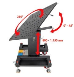 Rhino Schwenkbarer Schweisstisch E-Lift (TLA67070)