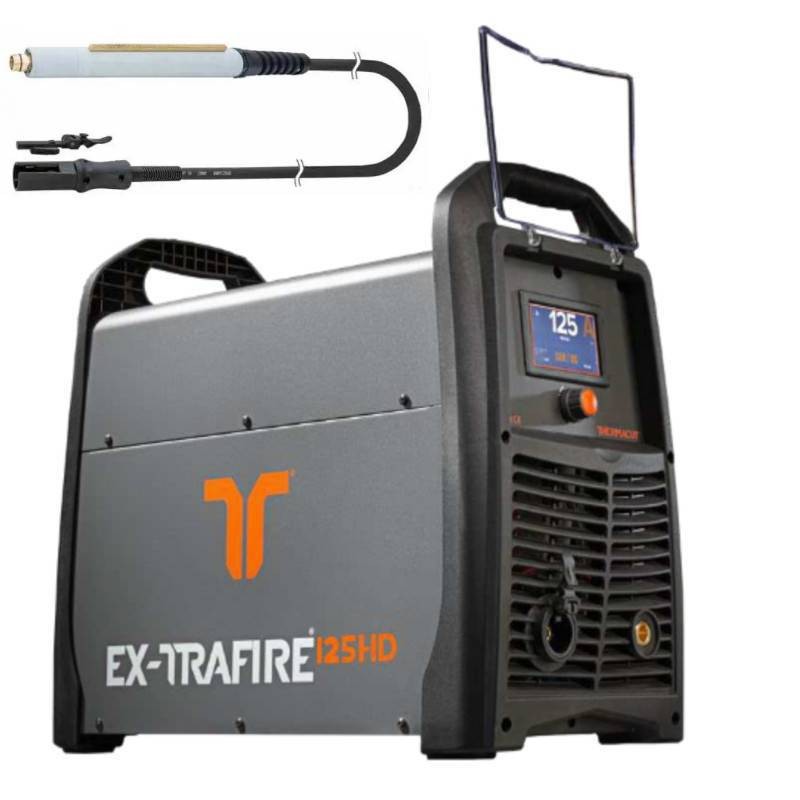 THERMACUT EX-TRAFIRE PLASMA 125 HD PLASMASCHNEIDER - mit 15M Maschinenschneidbrenner THERMACUT EX-TRAFIRE PLASMA 125 HD PLASMASCHNEIDER - mit 15M Maschinenschneidbrenner