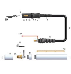 Maschinenbrennerkörper FHT-EX®105RTXM - Thermacut