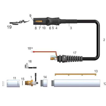 MONTAGEHÜLSENSATZ 228735 M65/M65M/M85/M85M/M105/M105M/MRT - Thermacut