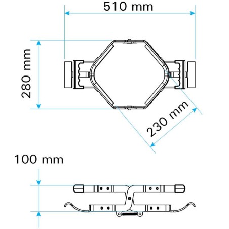 Stronghandtools - Gasflaschenhalter - GCL230