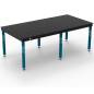 Basic Schweiss- und Montagetisch auf Fuß, fi16, 100x100mm - GppH Basic Schweiss- und Montagetisch auf Fuß, fi16, 100x100mm - GppH