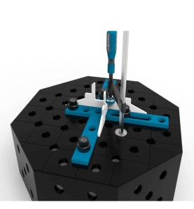 Achteck Schweisstische OCT PRO, fi28, diagonal grid, verschiedene Ausführungen - oct_pro_28 - INNOVATIVE LÖSUNG FÜR DIE INDUSTRI